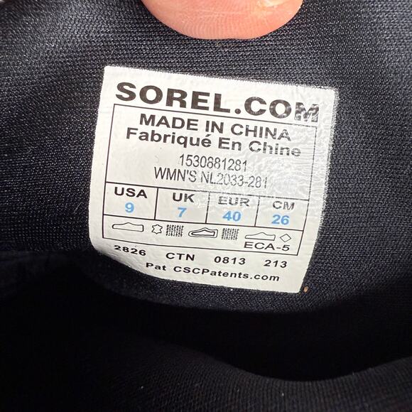 Sorel Conquest Carly II Boot Winter Boots Womens 9 - Picture 11 of 13